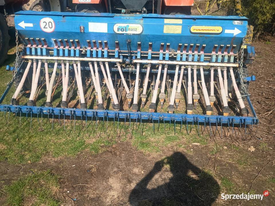 Siewnik Poznaniak 3m skrzynia olejowa mazowieckie Siedlce