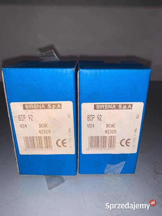 SIRENA BIP 92 24 V DCAC GREY BASE mazowieckie sprzedam