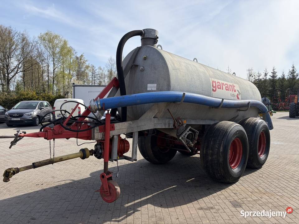 Beczkowóz 7000 litrów Kotte Garant beczka