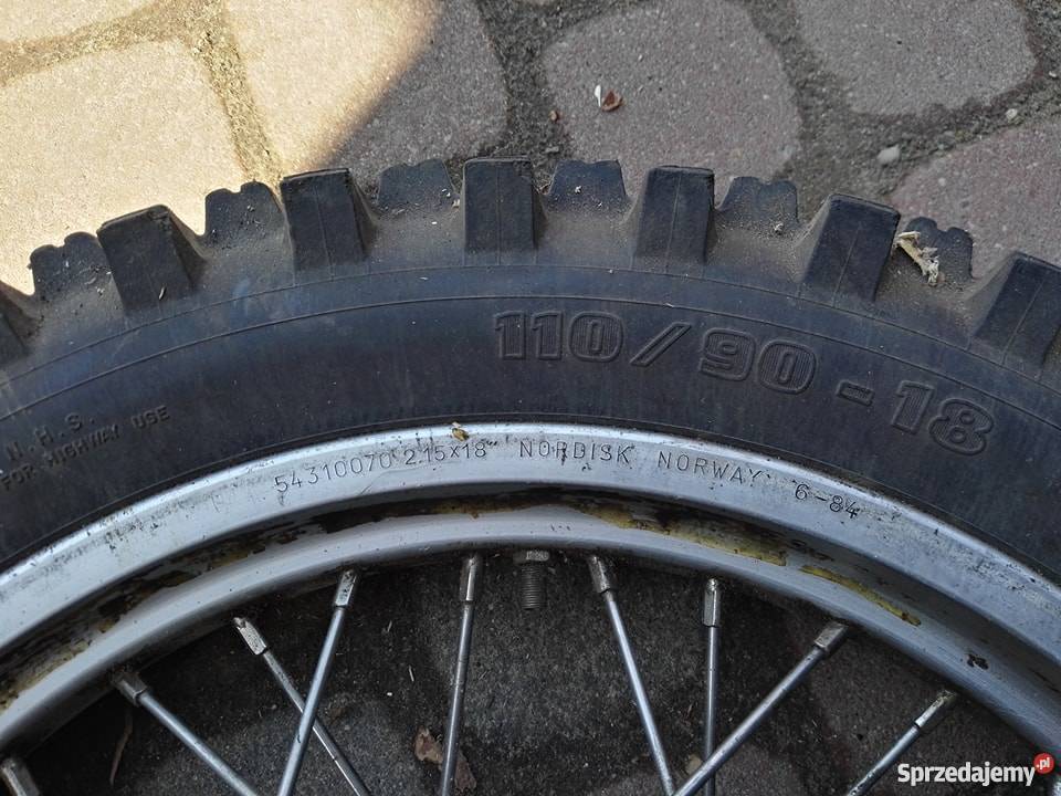 Koło felga bęben KTM GS 250 cross 18 Szemud