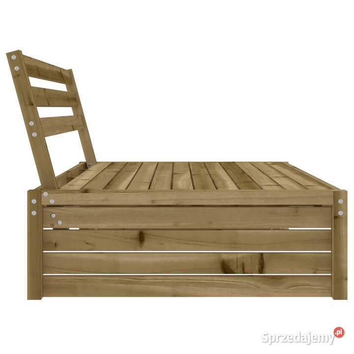 Sofa środkowa do ogrodu 120x80 impregnowane Ogród sprzedam