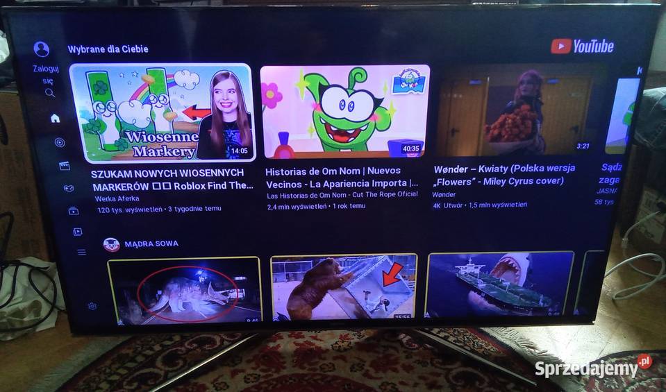 TV LED Smart 48 Full HD Samsung z DVBT pilot mazowieckie