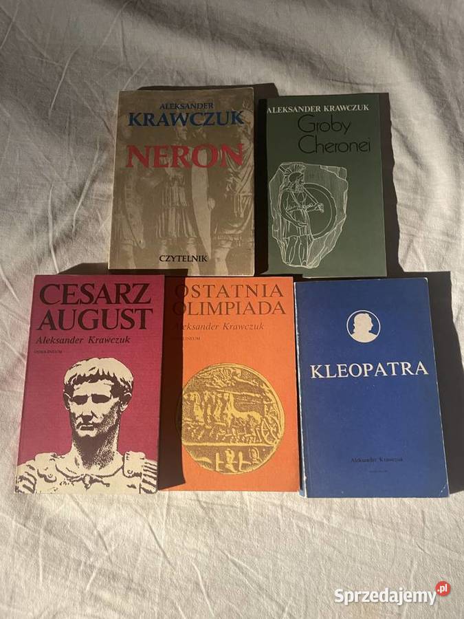 Aleksander Krawczuk Kleopatra 4 historia, archeologia Pruszcz Gdański