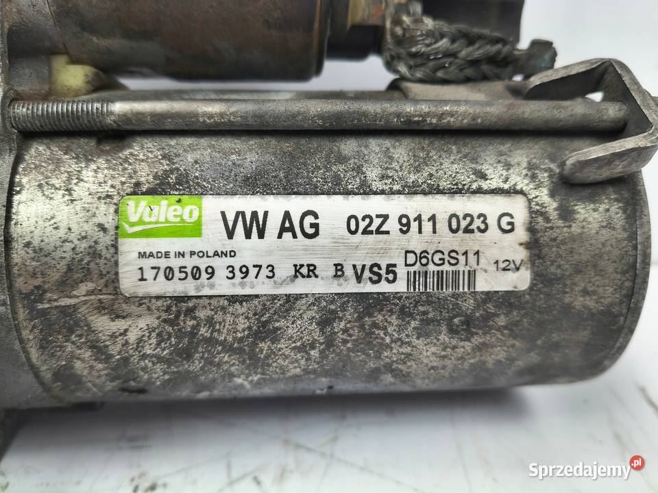 ROZRUSZNIK VW Golf VI Touran 14 TSI 02Z911023G Chełm