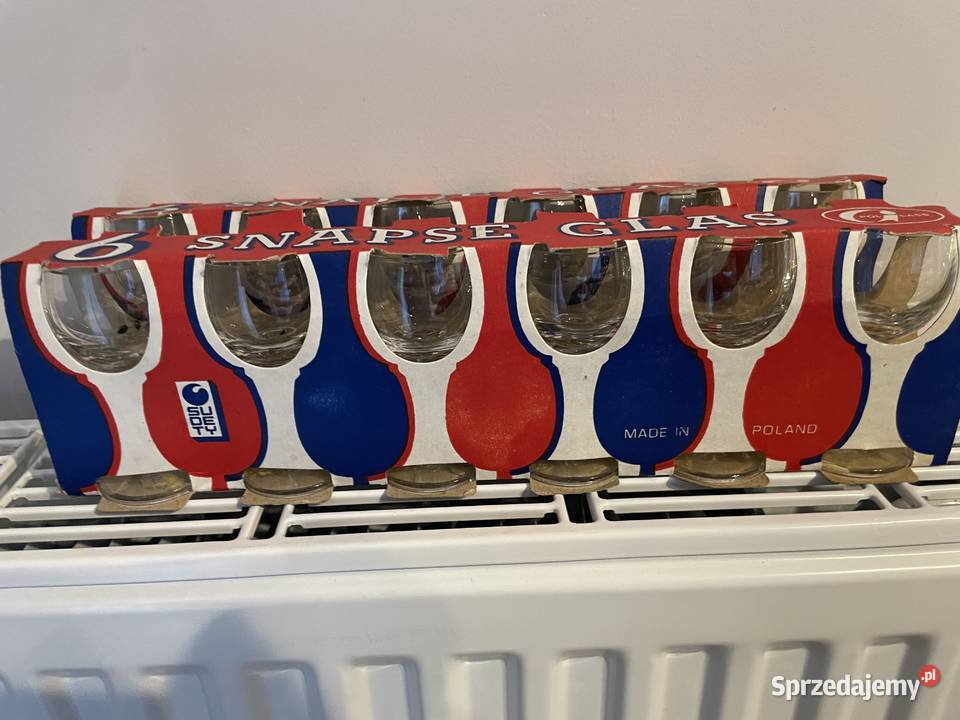 Sudety kieliszki PRL pomorskie Pruszcz Gdański