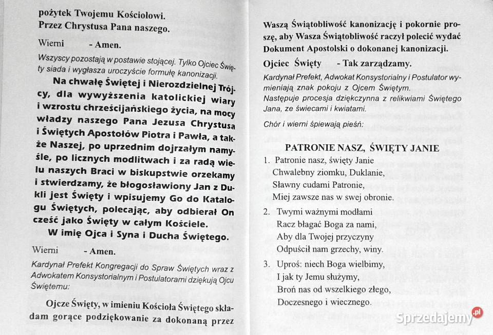 V Pielgrzymka Jana Pawła II do ojczyzny Chełm sprzedam