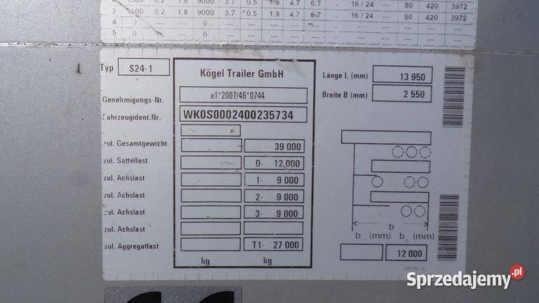 KOGEL SN 24 MEGA 20191 sprzedam