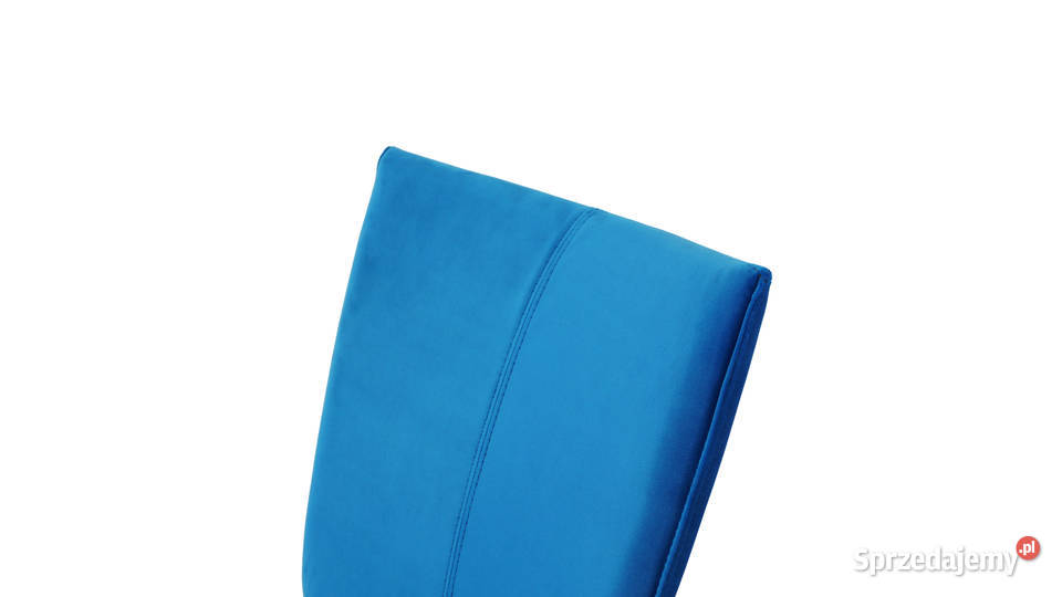 Krzesło Na płozach Czarny mat Tkanina Aqua Clean