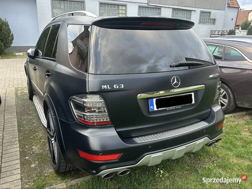 ML 63 AMG Czarny mat Alu 22 LPG STAG zachodniopomorskie