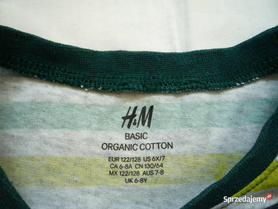 HM r 122128 Bluzka Basic w paski Długi Rękaw zachodniopomorskie Szczecin