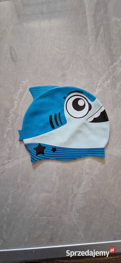 czepek na basen pływacki dziecka rekin ryba małopolskie Kraków sprzedam