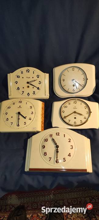 Zegary kuchenne korytarzowe porcelana Wrocław sprzedam