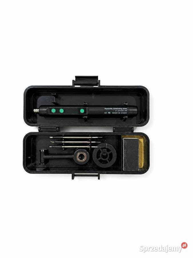 Lutownica USB 15 W przenośna z wyświetlaczem