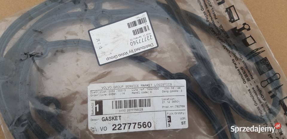 VOLVO FM FH D13C420 RENAULT DTI13 USZCZELKA Uszczelki silnika i osprzętu Bieleń