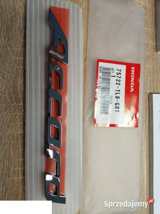 HONDA ACCORD VIII ZNACZEK EMBLEMAT NAPIS ACCORD Karoseria Kozubszczyzna sprzedam