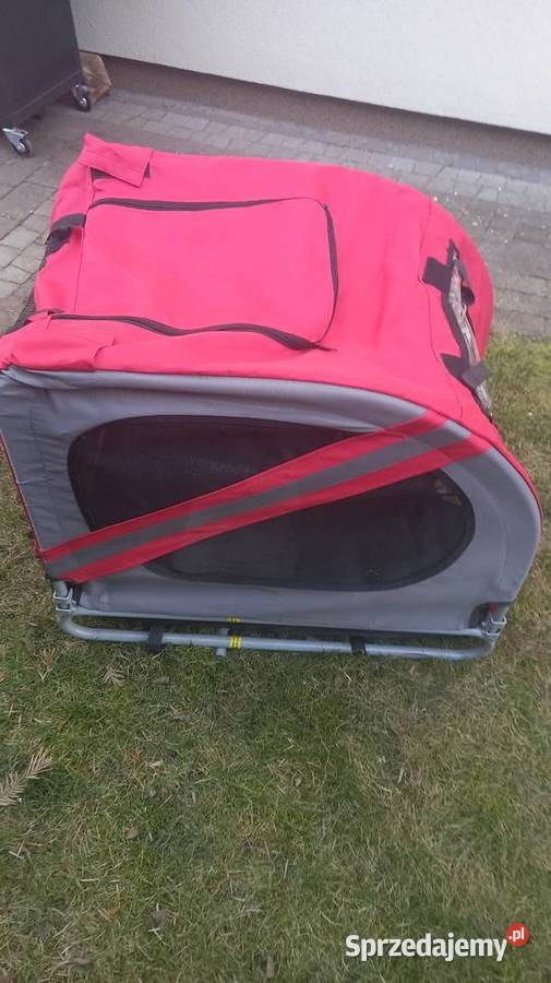 Przyczepka na rower psa