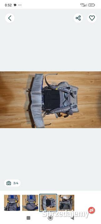 Nosidełko turystyczne dziecka JPA ADVENTURE dolnośląskie