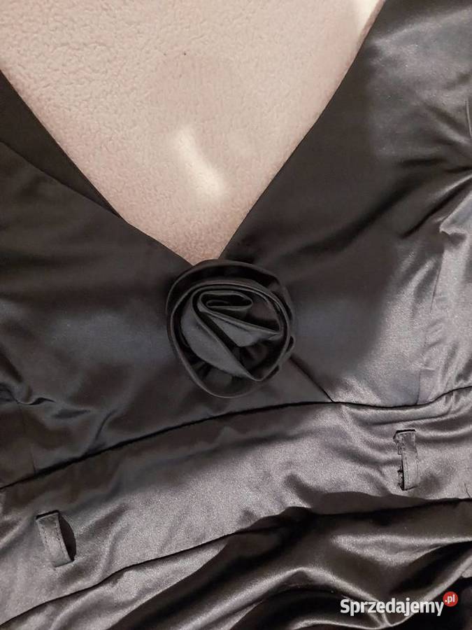 Dwie czarne damskie Rozmiar 42(XL) Spódnice i sukienki Polkowice