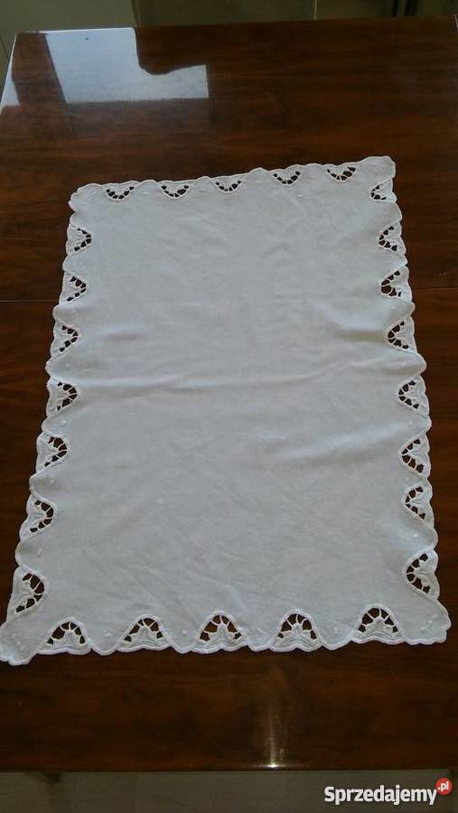 haft haftem richelieu serwetka serweta cudna Gdańsk