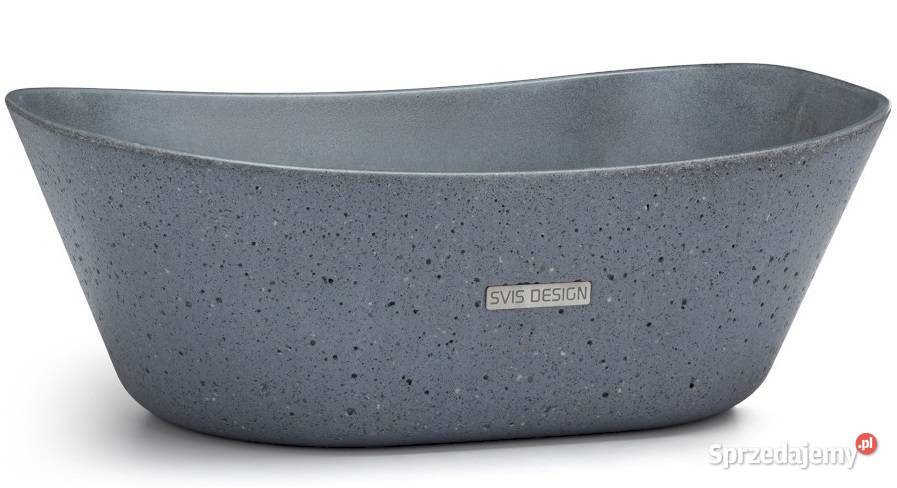 Umywalka 50 LIBRA SANDBLASTED średnioszary mazowieckie