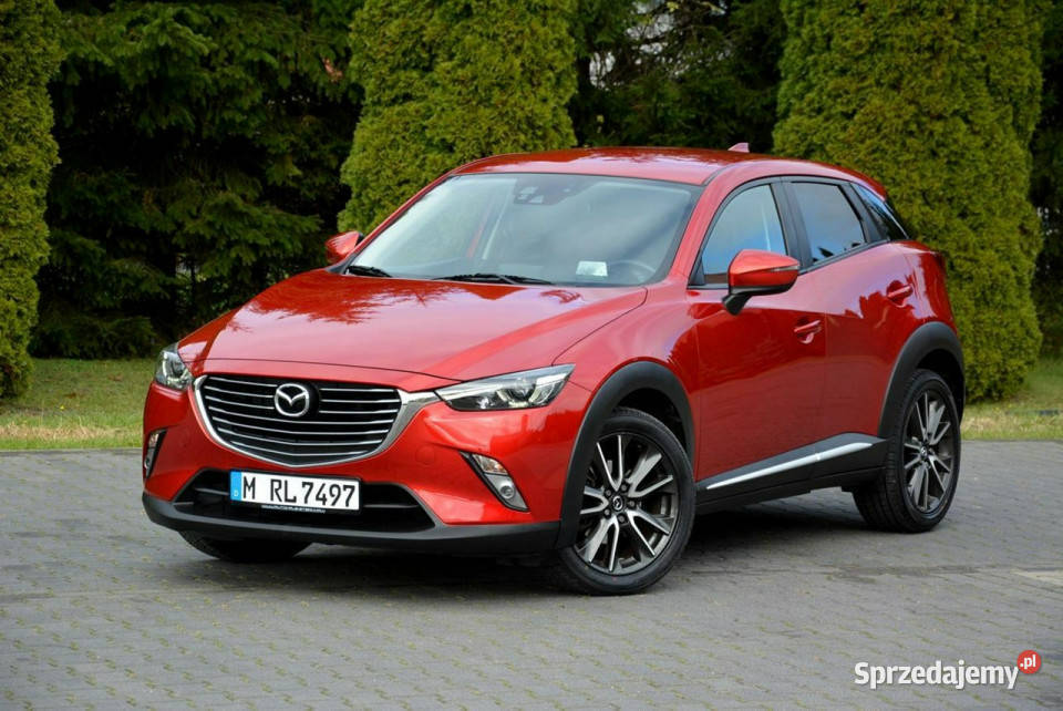 Mazda CX3 Skóry Navi Kamera Head Up Ledy Xenon Ostrów Mazowiecka