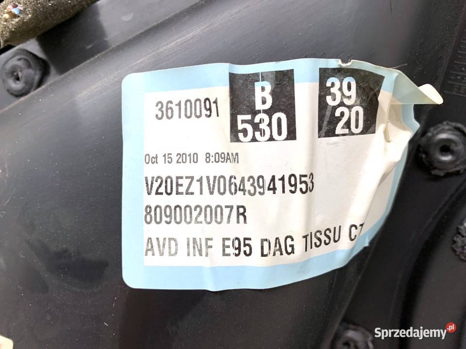 BOCZEK DRZWI PRAWY PRZÓD RENAULT MEGANE III sprzedam