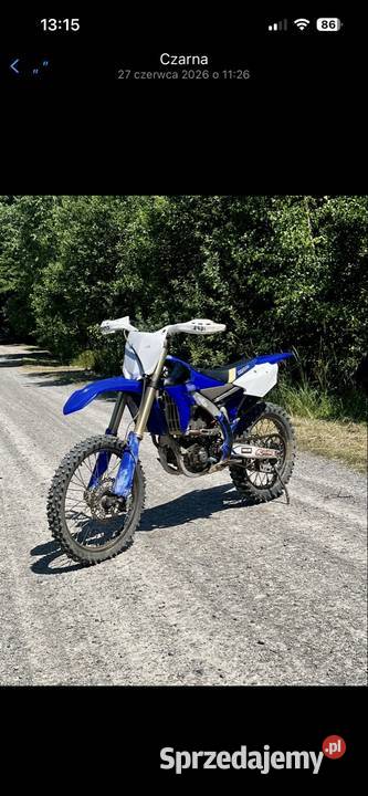 Yamaha YZ250F sprzedam Medynia Głogowska