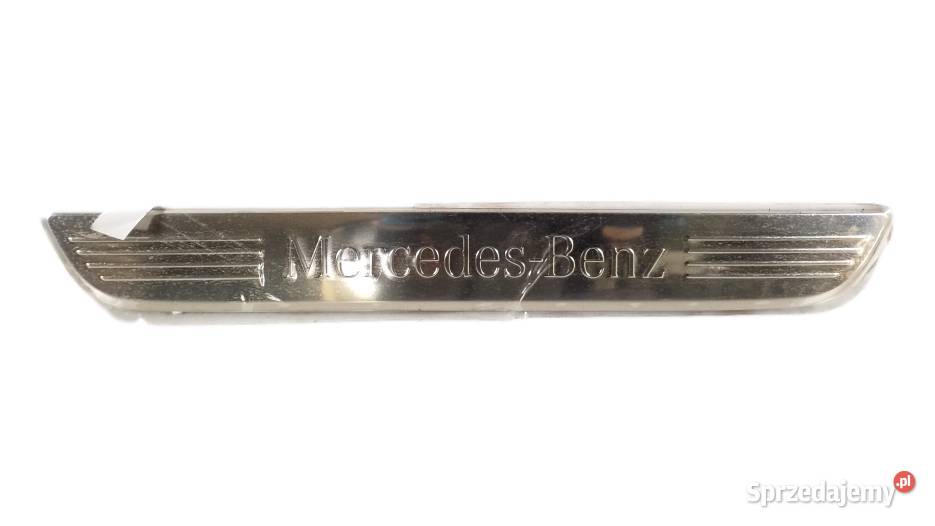 MERCEDES Eklasa wewnetrzna listwa progu chrom Pozostałe Ruda Śląska