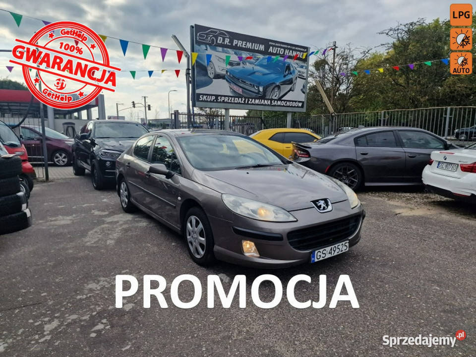 Peugeot 407 18 Benzyna LPG 115 Klimatyzacja Słupsk