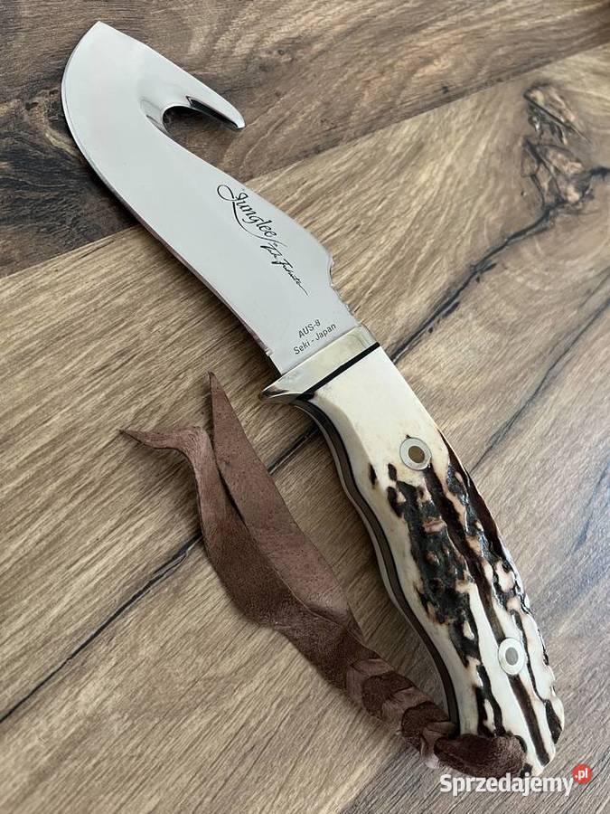 Nóż Seki Japan JUNGLEE by Tak Fukuta NOWY Mrągowo