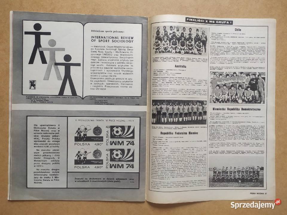 Skarb kibica MŚ 1974 łódzkie