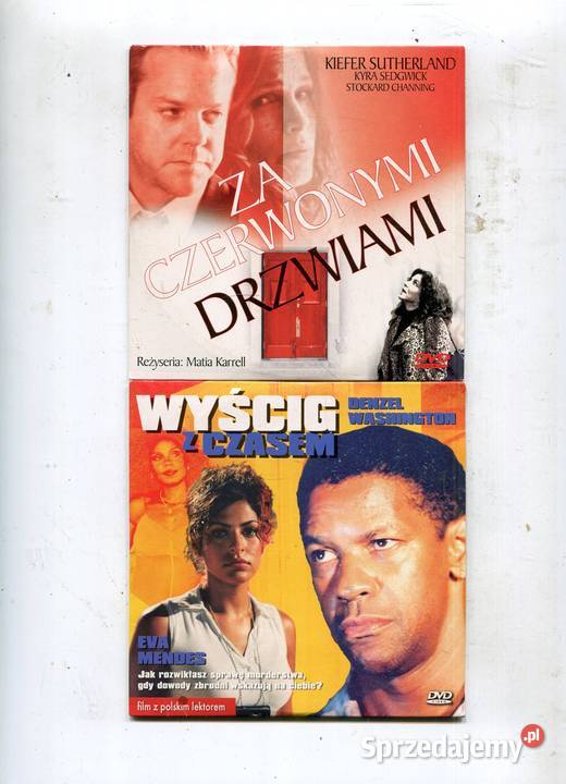 Wyścig z czasem czerwonymi drzwiami 2 Płyty DVD Szczecin