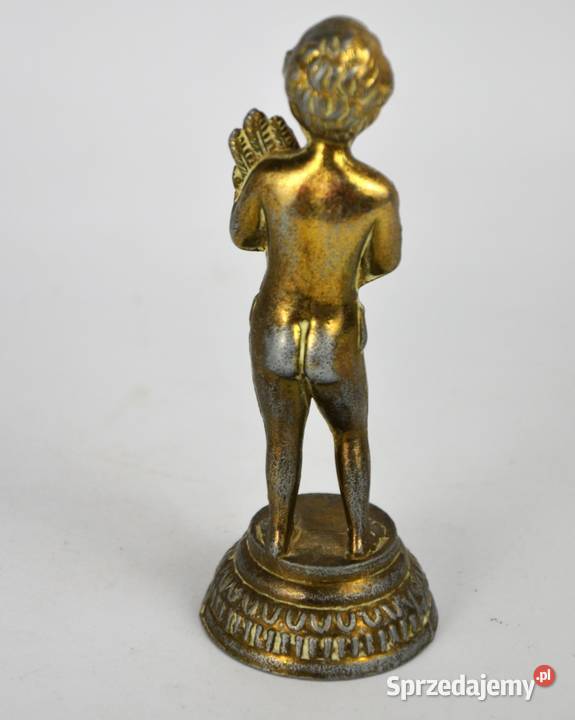 Figurka mosiądz cherubin Bachus alegoria piwa Bronisze sprzedam
