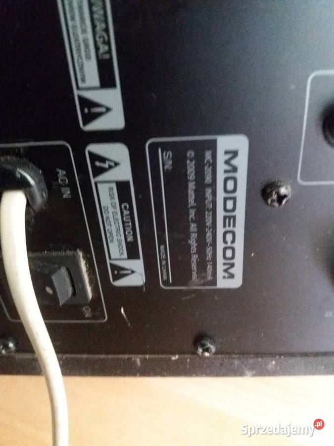 Subwoofer Modecom łódzkie Pabianice