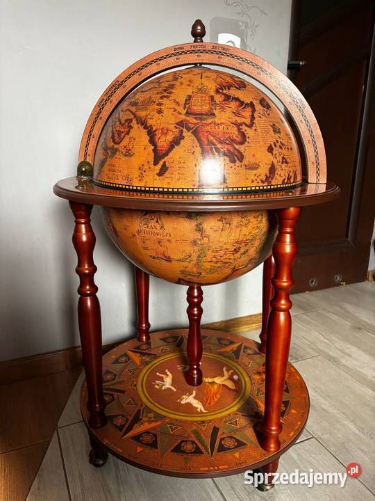 Barek globus mobilny na alkohol w stylu vintage Warszawa