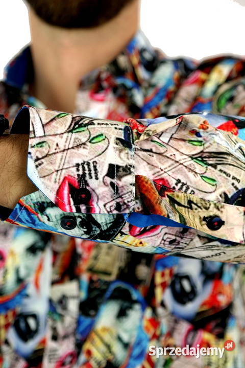 DANIEL BESSI Koszula Męska Fb072 Moda GAZETA wielkopolskie Ostrów Wielkopolski sprzedam