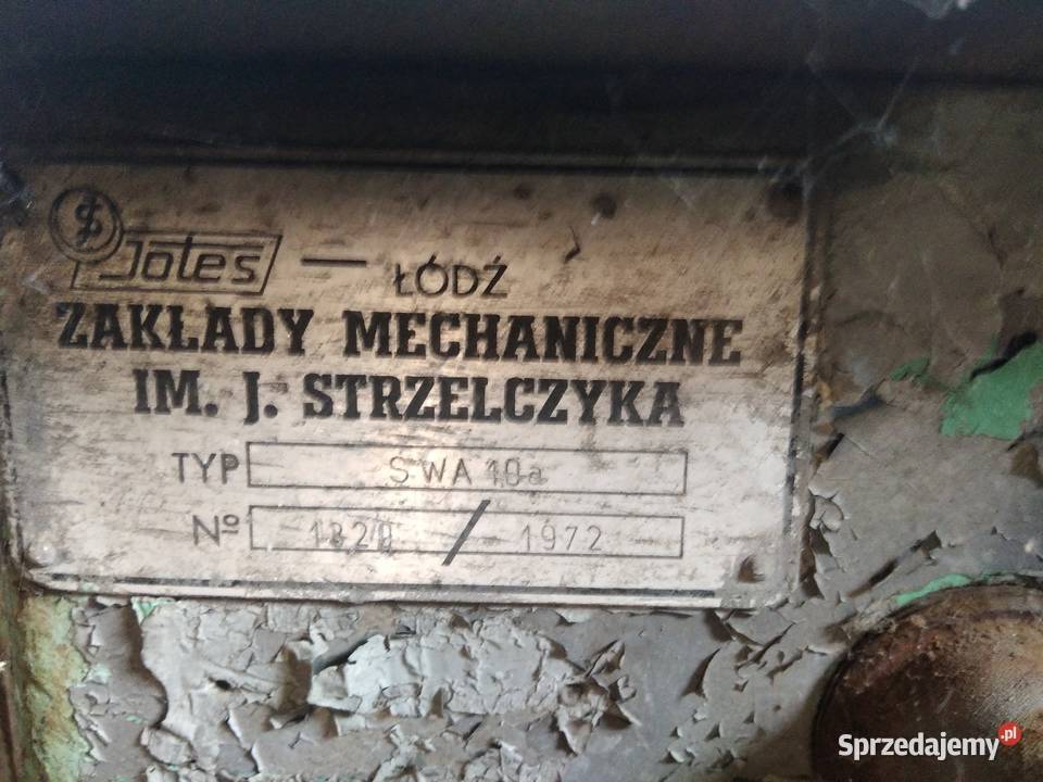 Szlifierka uniwersalna SWA 10a do walkow i Lublin