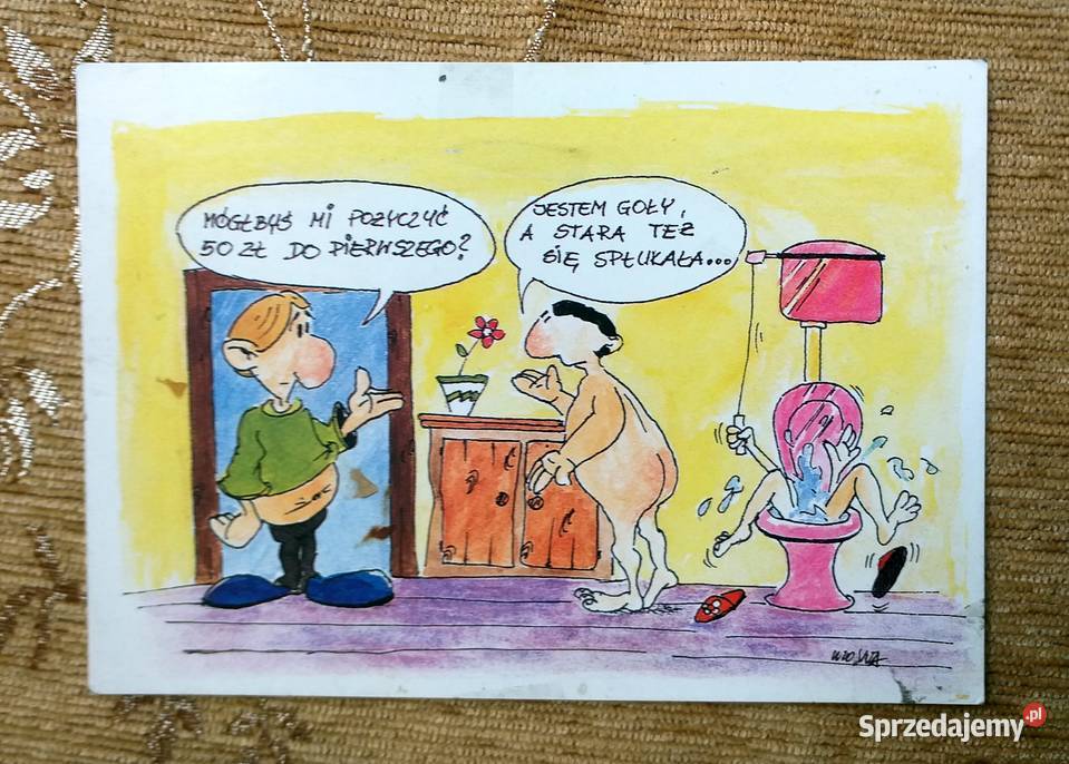 HUMOR JESTEM GOŁY A STARA TEŻ SIĘ SPŁUKAŁA lubelskie