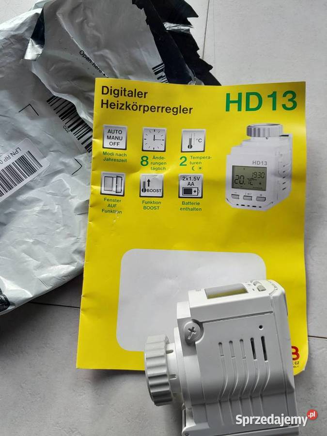 Termostat grzejnikowy Elektrobock HD13 Dąbrowa Górnicza