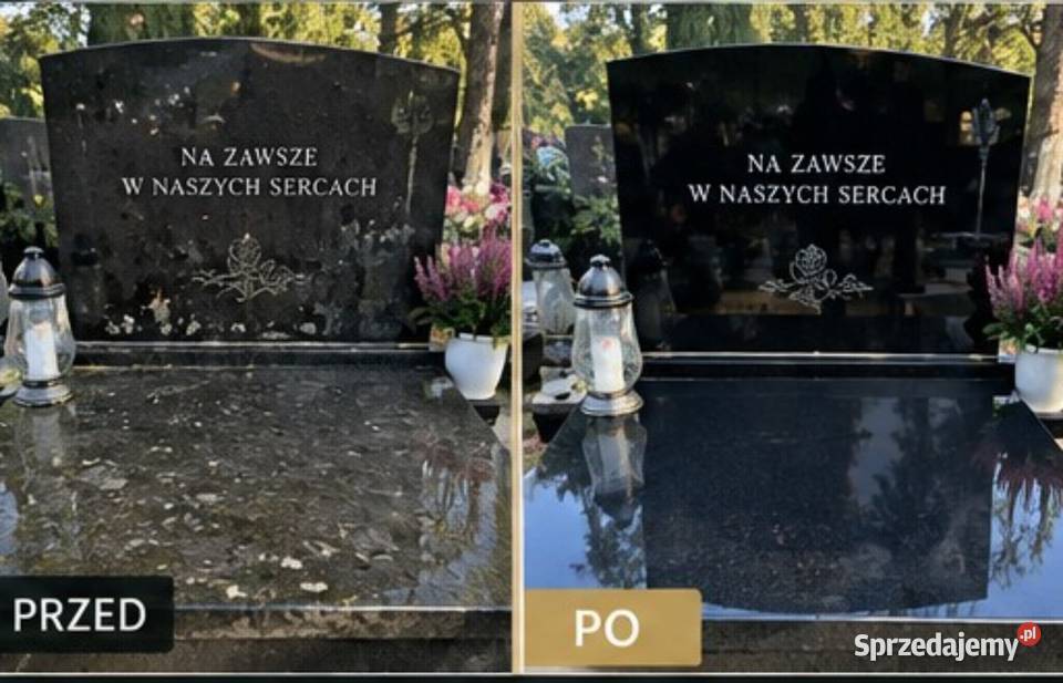 Sprzątanie i mycie nagrobków Gdańsk Gdynia Sopot