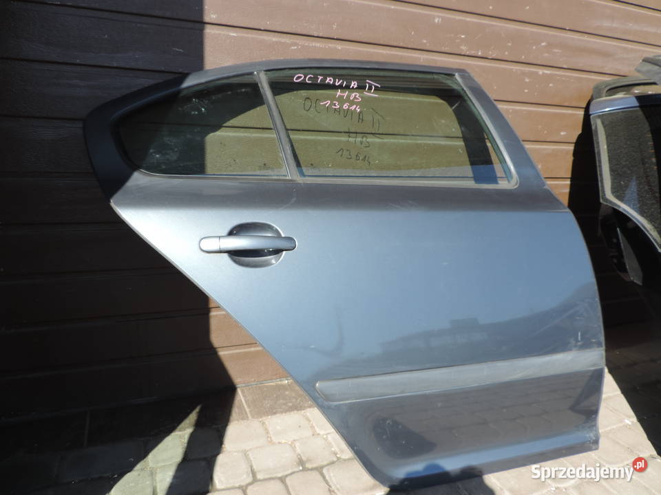 DRZWI PRAWY TYŁ TYLNE SKODA OCTAVIA II HB małopolskie Nowy Sącz