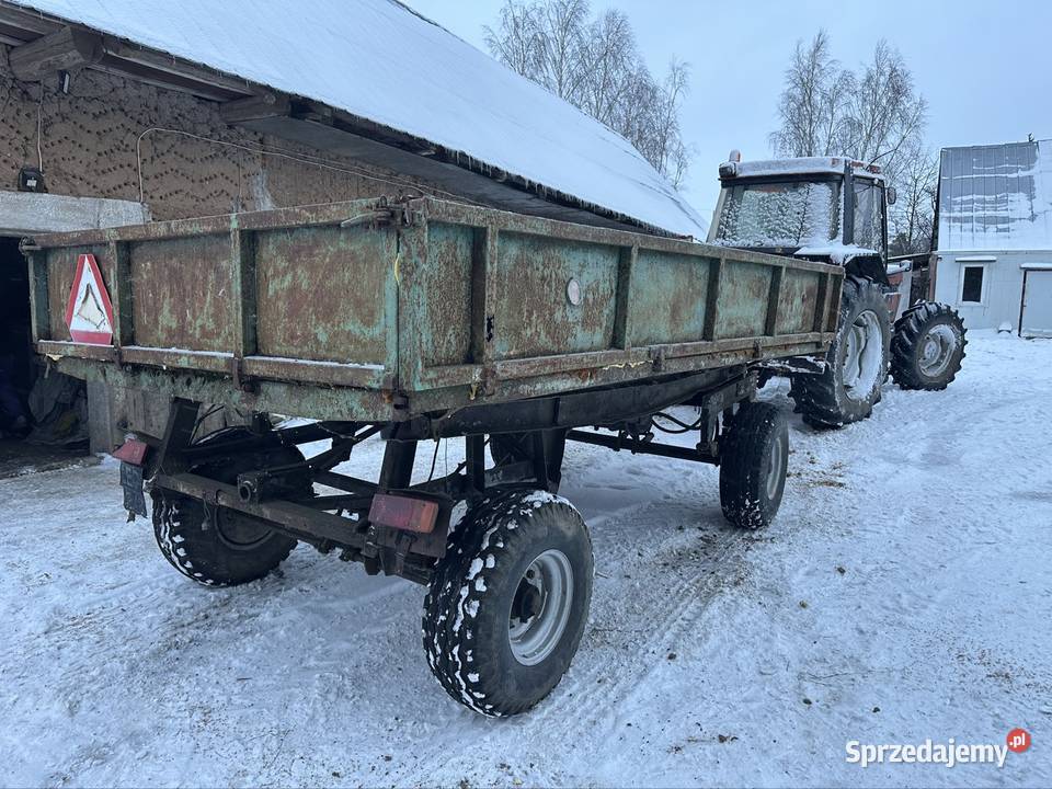 Przyczepa wywrotka autosan d47 burtowe Wywrotki Sejny