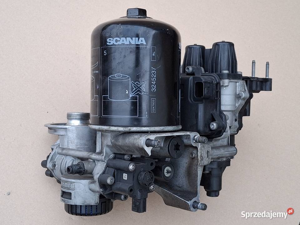 SCANIA R S ZAWÓR OSUSZACZ POWIETRZA APS WABCO Bieleń
