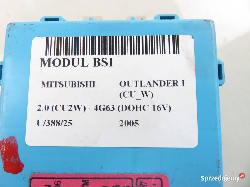 BSI MITSUBISHI OUTLANDER I 20 4G63 G8C223M3C
