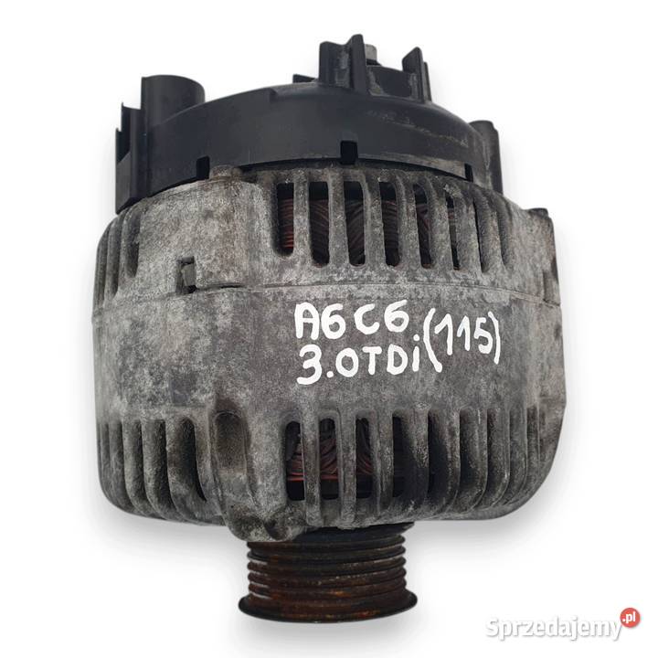ALTERNATOR A6 C6 30 TDI 059903015R 180A valeo Układ elektryczny silnika Chełm