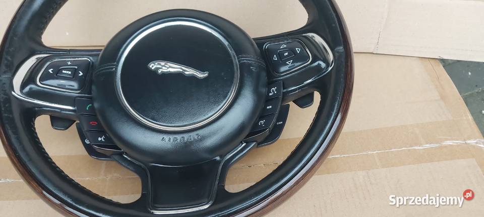 Kierownica Airbag JAGUAR XJ X351 LIFT drewno Szczecin