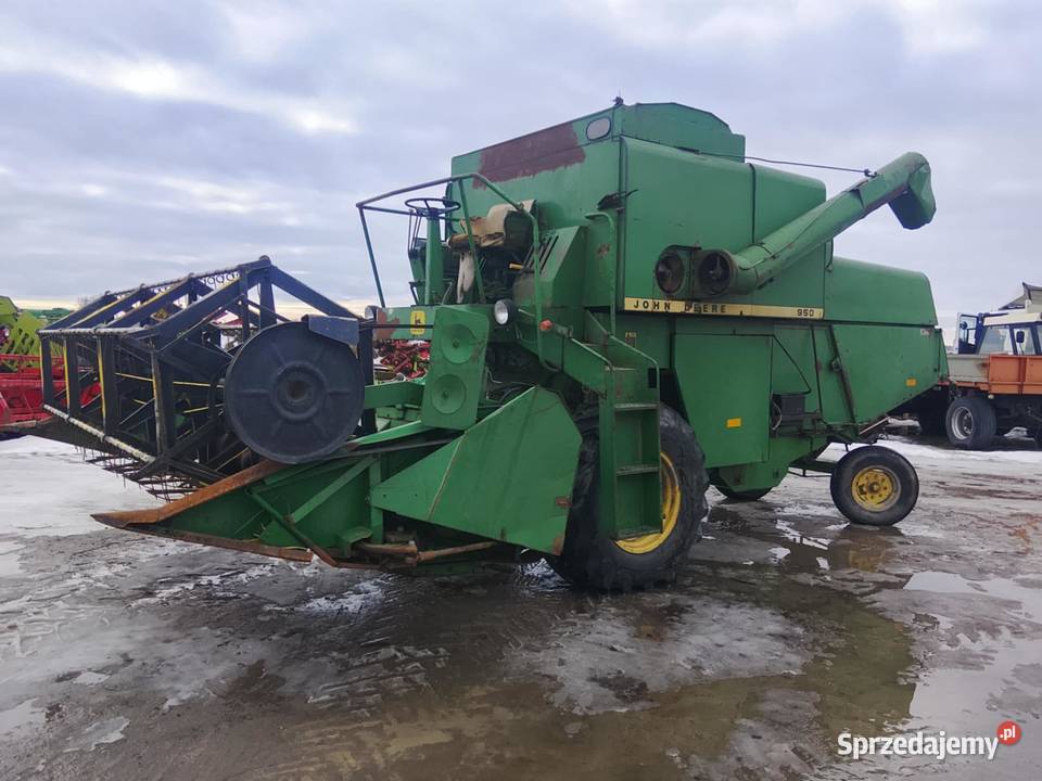 Kombajn zbożowy John Deere 950 heder 360 sprawny Skaryszew sprzedam
