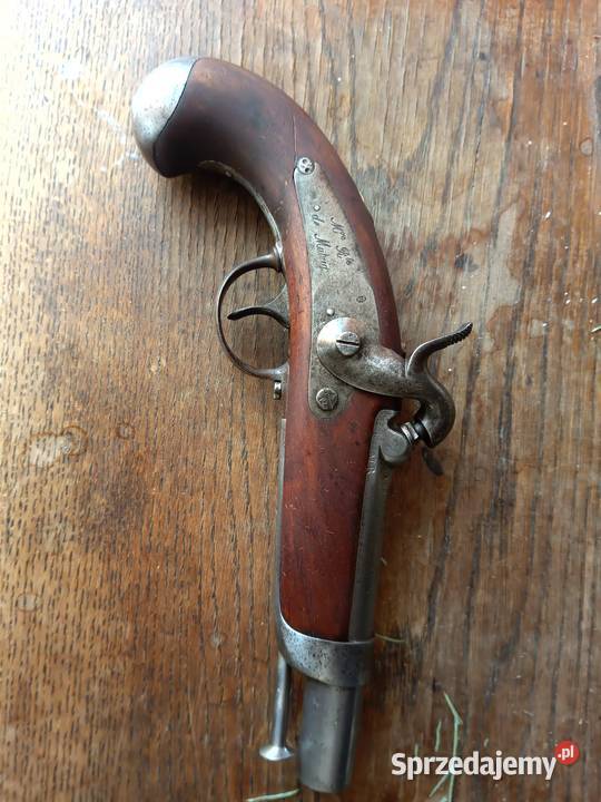 Pistolet model 1842 czarnoprochowy kapiszonowy Antyki Czaplinek