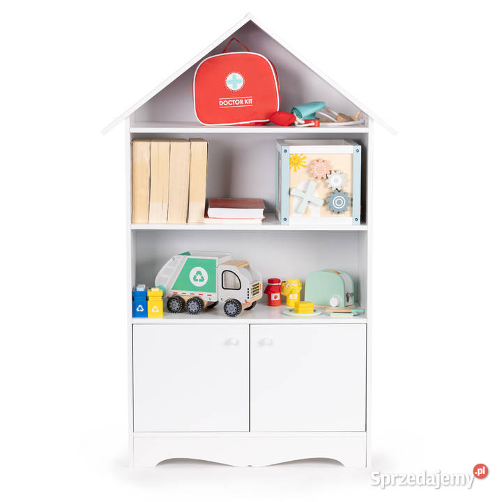 Regał szafka domek na zabawki dzieci Smogorzów