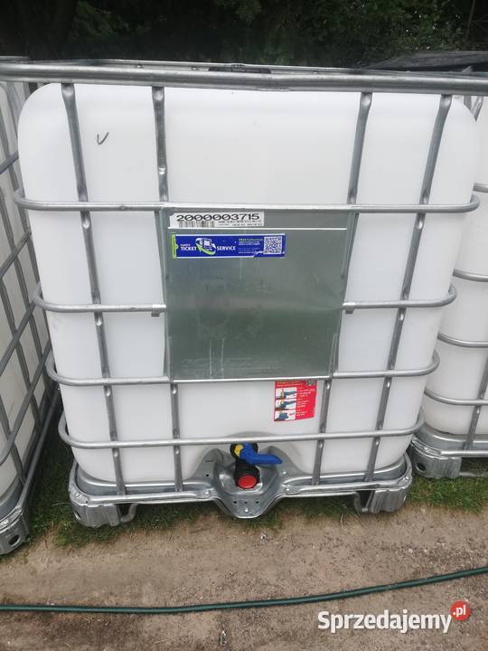 Zbiornik 1000l czysty mauzer Ruda Śląska
